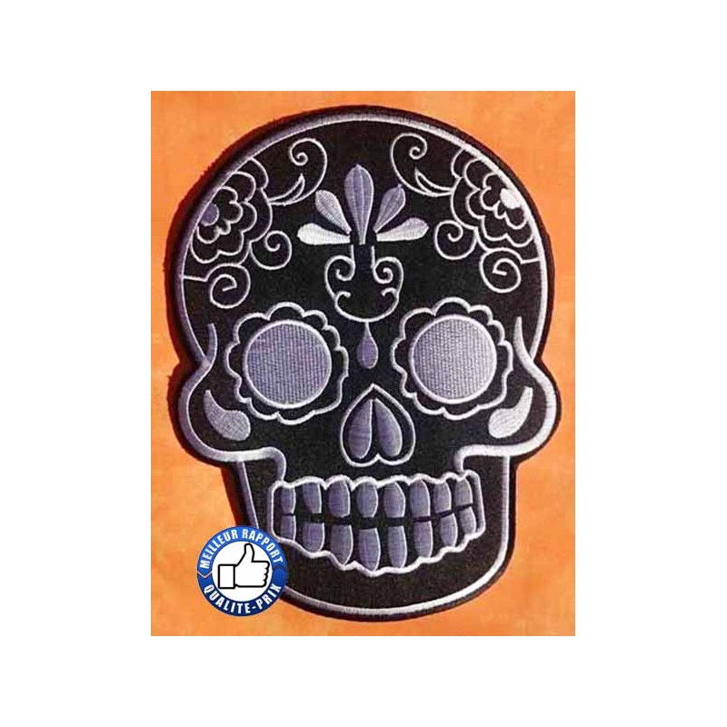 Bikers-Custom : Patchs, écussons muerte noir
