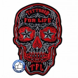 Patchs, écussons muerte tattooed for life