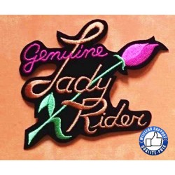 Bikers-Custom : Patchs, écusson genuine lady rider