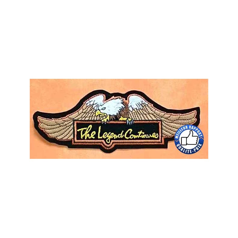 Bikers-Custom : Patchs, écusson legend continu