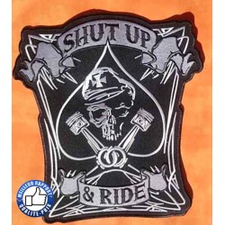 Bikers-Custom : Patchs, écussons shut up