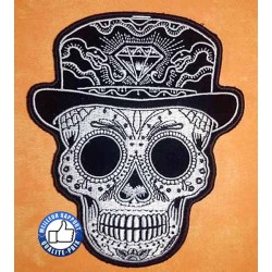Patchs, écusson sugar skull