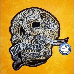 Patchs, écusson banner skull