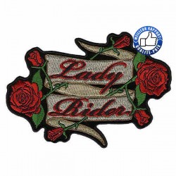 Patchs, écussons lady rider parchemin