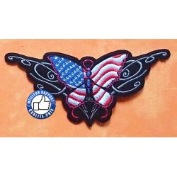 Patchs, écussons papillon usa