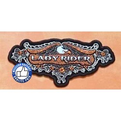 Patchs, écussons lady rider eagle