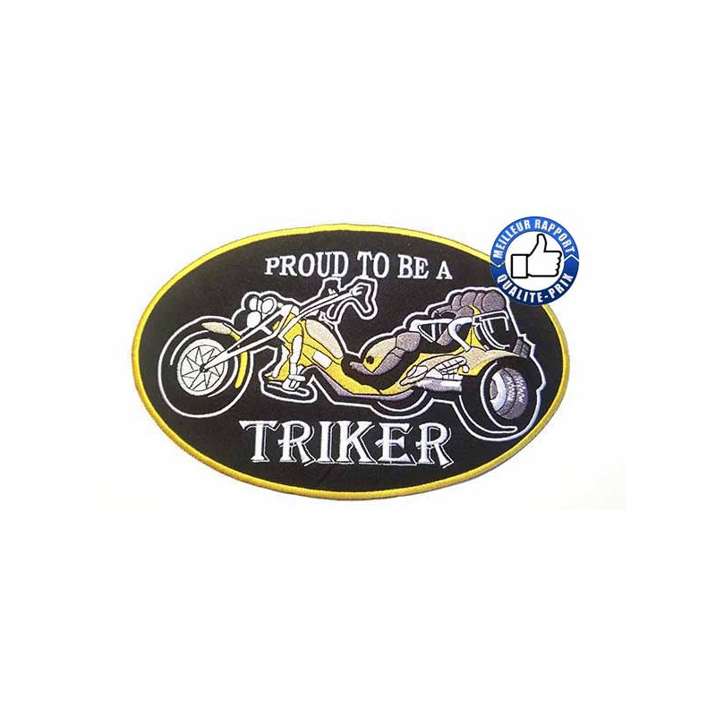Bikers-Custom : Patchs, écussons proud triker