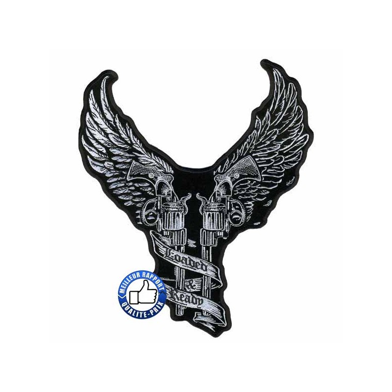Bikers-Custom : Patchs, écussons angels and guns