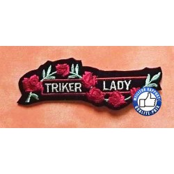 Patchs, écusson triker lady