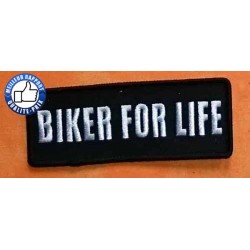 Patchs, écussons biker for life