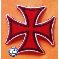 Patchs, écussons iron cross red