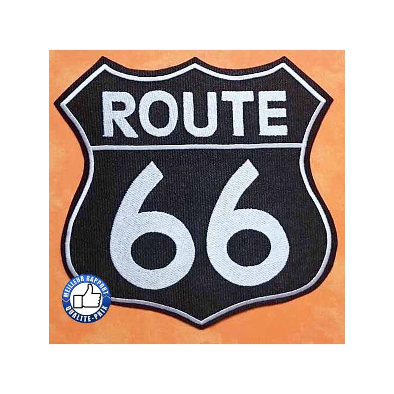 Bikers-Custom : Patchs, écussons route 66