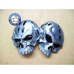 Boucle de ceinture two skulls