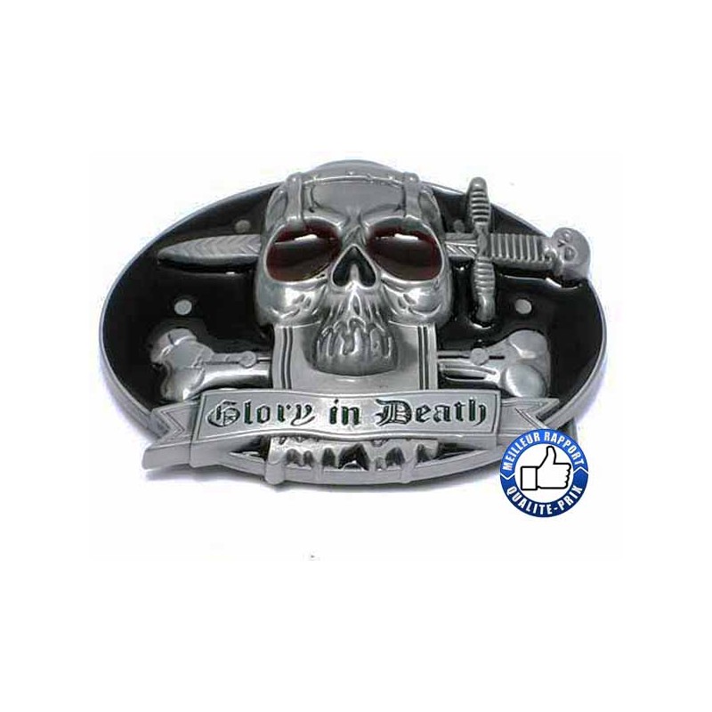 Bikers-Custom : Boucle de ceinture glory