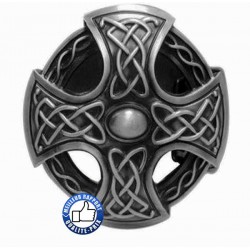 Boucle de ceinture bouclier celt