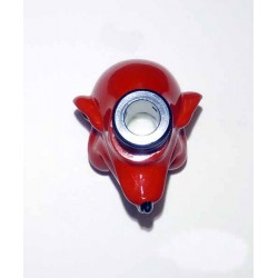 Bikers-Custom : Pommeau de vitesses red devil