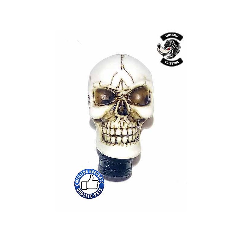 Bikers-Custom : Pommeau de vitesses skull
