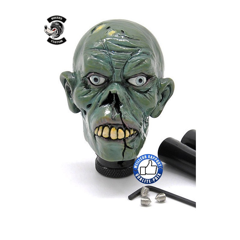 Bikers-Custom : Pommeau de vitesses zombie