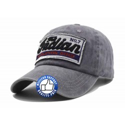 Casquette indian gris