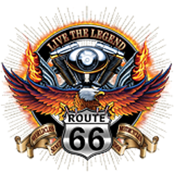 Bikers-Custom : T shirt biker live the legend