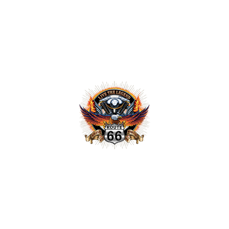 Bikers-Custom : T shirt biker live the legend