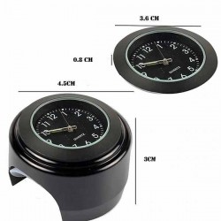 Bikers-Custom : Montre de guidon pour Harley et custom