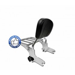 Sissy bar chrome pour touring de 97 à 2008