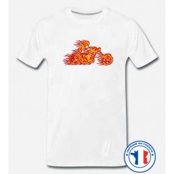 Bikers-Custom : T shirt biker the ghost rider
