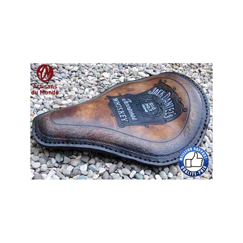 Bikers-Custom : Selle artisanale, Jack Daniel's