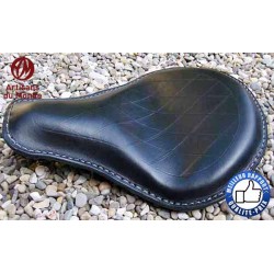 Selle custom artisanale,rombos noir