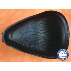 Selle custom flaming