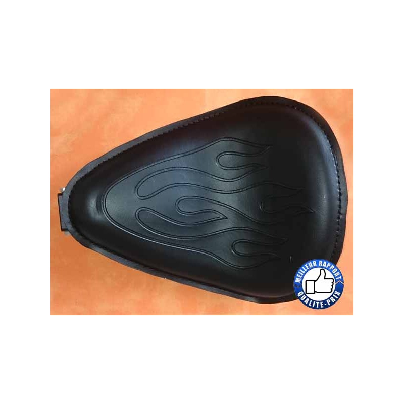 Bikers-Custom : Selle custom flaming