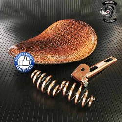 Bikers-Custom : Selle custom alligator design