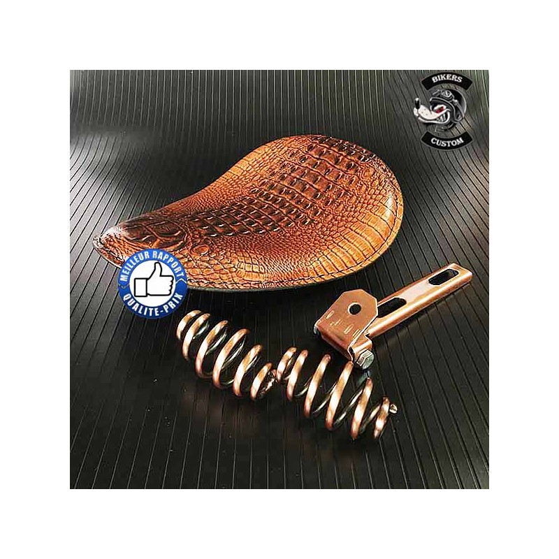 Bikers-Custom : Selle custom alligator design