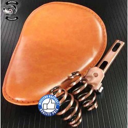 Selle custom vintage marron clair
