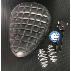 Bikers-Custom : Selle custom ice cube noir