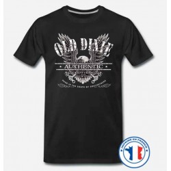 Bikers-Custom : T shirt biker dixie