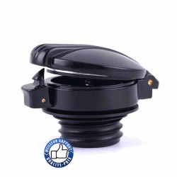 Bikers-Custom : Bouchon de réservoir old trap noir ou chrome