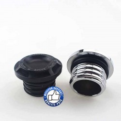 Bikers-Custom : Bouchon de réservoir rough crafts noir ou chrome