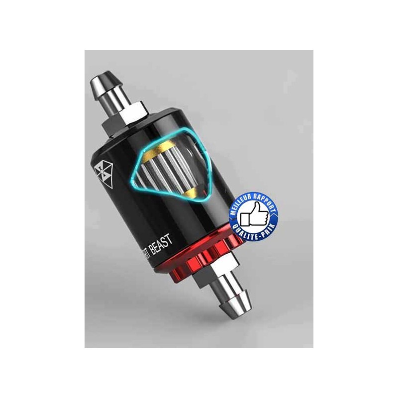 Bikers-Custom : Filtre à essence Spirit hight performance