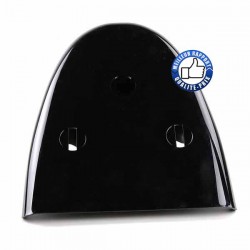 Bikers-Custom : Sabot moteur noir brillant pour sportster de 2004 à 2020