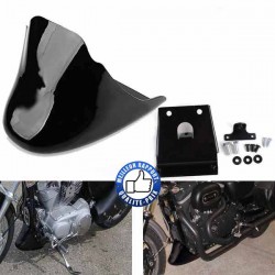 Sabot moteur noir brillant pour sportster de 2004 à 2020