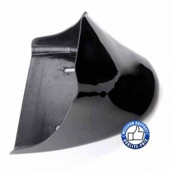 Bikers-Custom : Sabot moteur noir brillant pour sportster de 2004 à 2020
