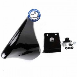 Bikers-Custom : Sabot moteur noir brillant pour sportster de 2004 à 2020