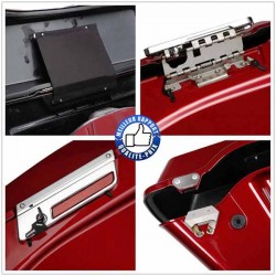 Bikers-Custom : Sacoches rigides pour bagger 4 couleurs différentes