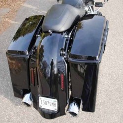 Bikers-Custom : Sacoches rigides pour bagger 4 couleurs différentes