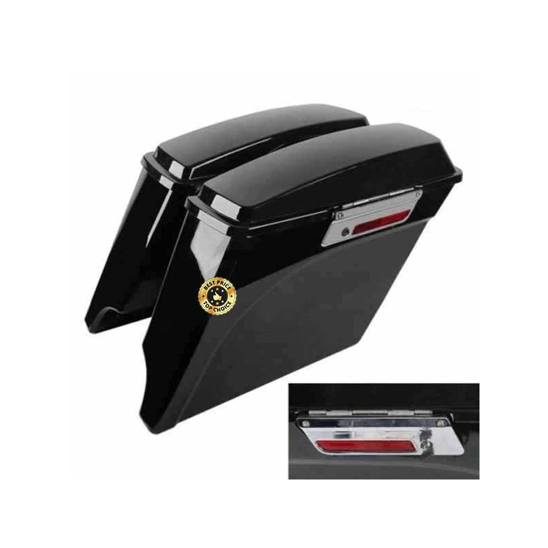Bikers-Custom : Sacoches rigides pour bagger 4 couleurs différentes