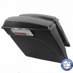 Bikers-Custom : Sacoches rigides pour bagger 4 couleurs différentes