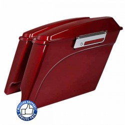 Bikers-Custom : Sacoches rigides pour bagger 4 couleurs différentes