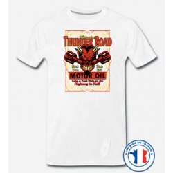 Bikers-Custom : T shirt biker thunder road